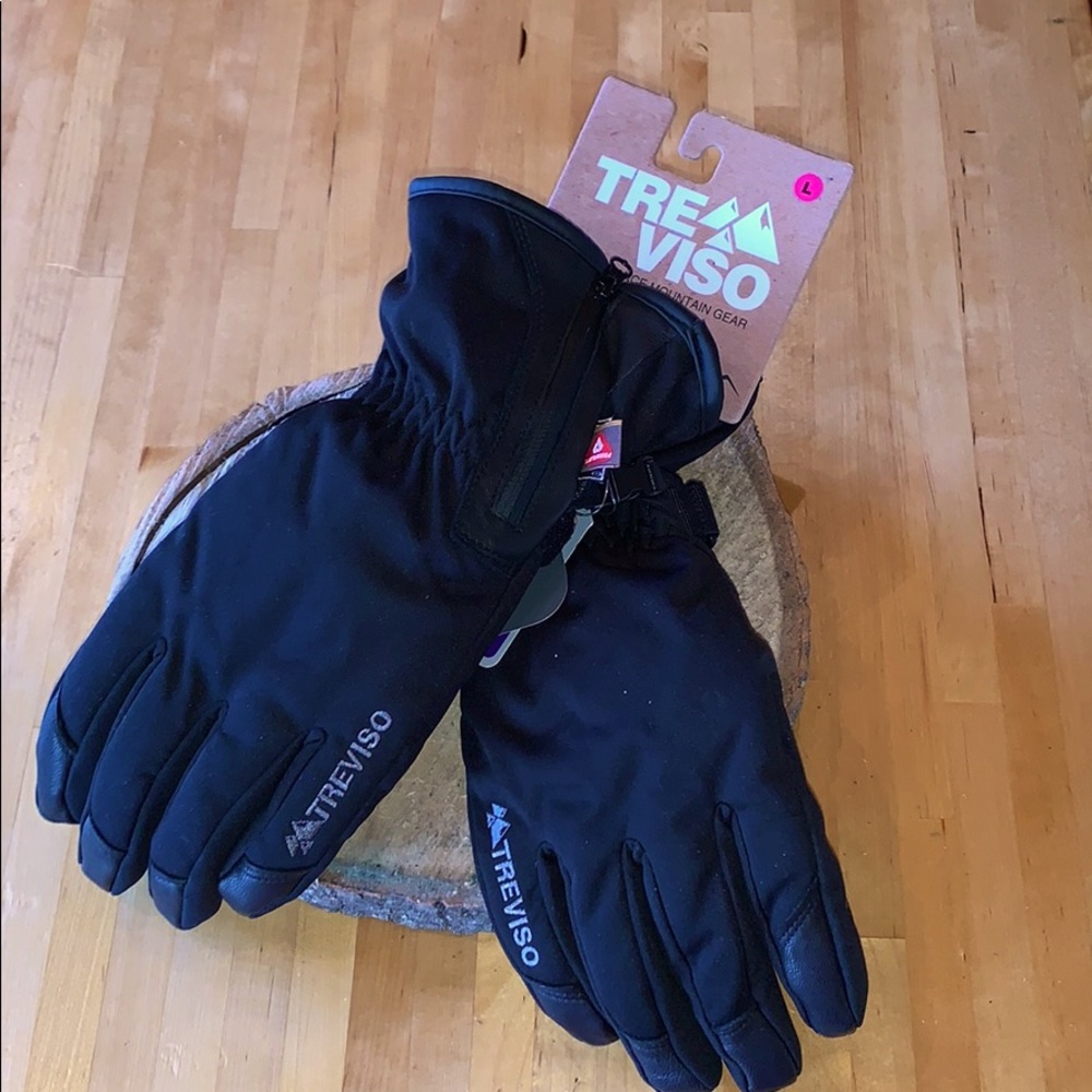 Ladies Black Size L TREVISO Glove